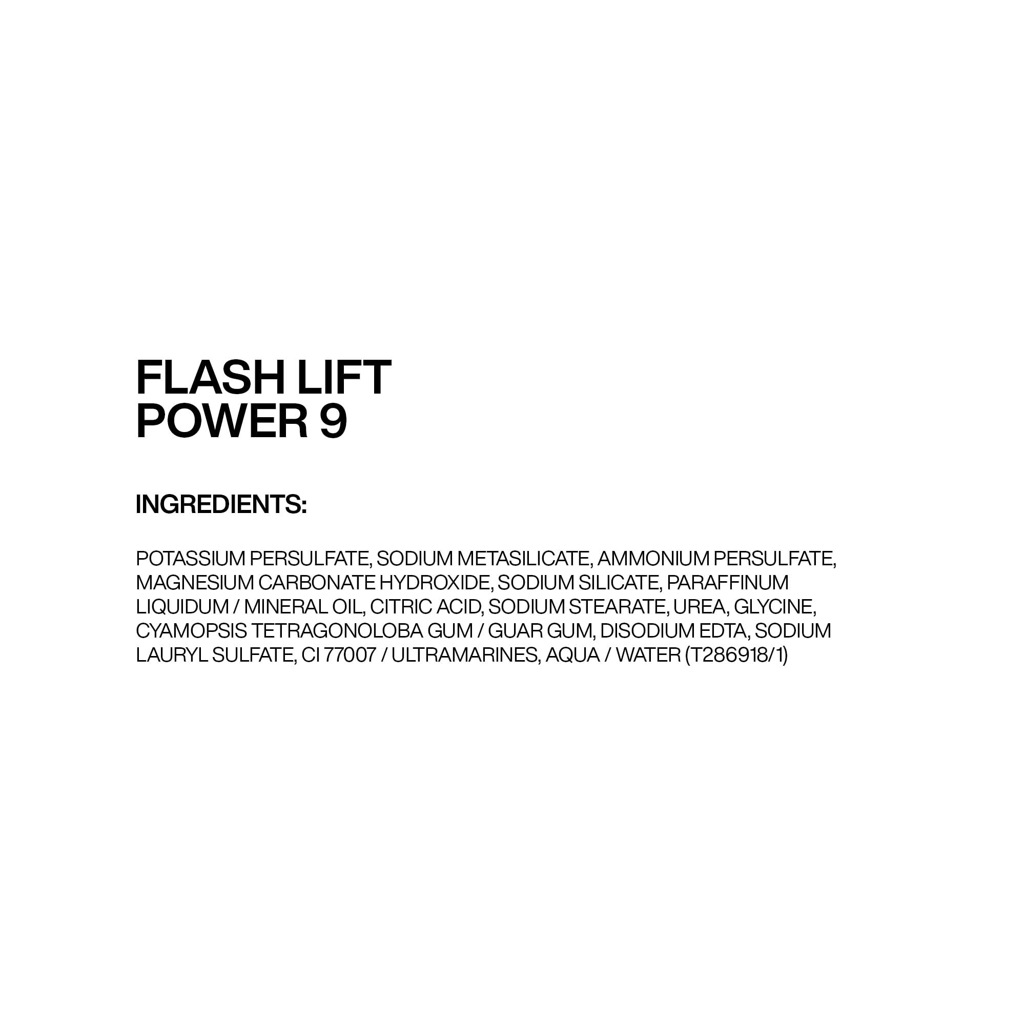 FLASH LIFT POWER 9 BONDER INSIDE