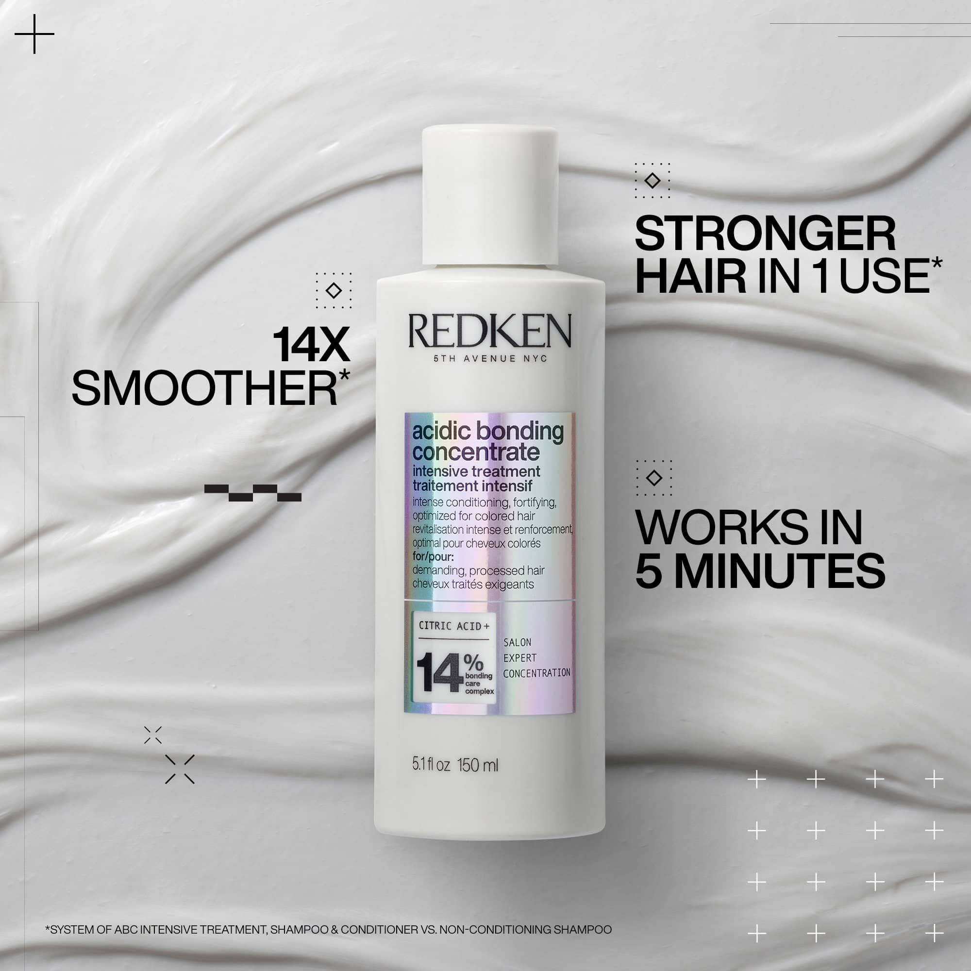 Acidic Bonding Concentrate Intensive Pre-Shampoo Bonding Treatment for Damaged Hair