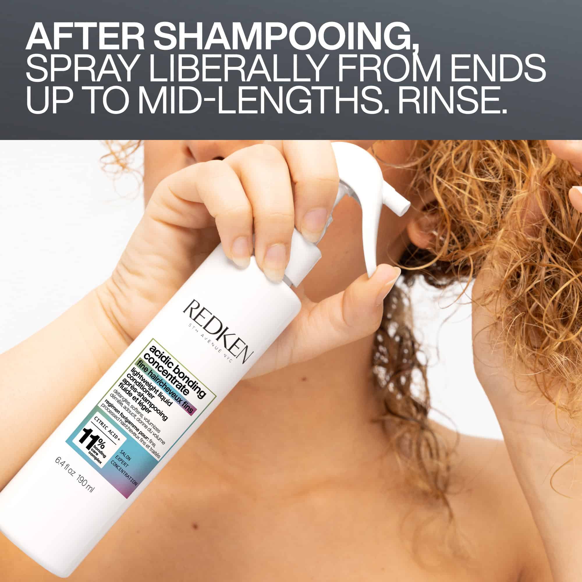 Acidic Bonding Concentrate Lightweight Conditioner for Fine Damaged Hair
