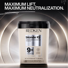 BLONDE IQ™ 9+ Calibrated Anti-Brass Lightener