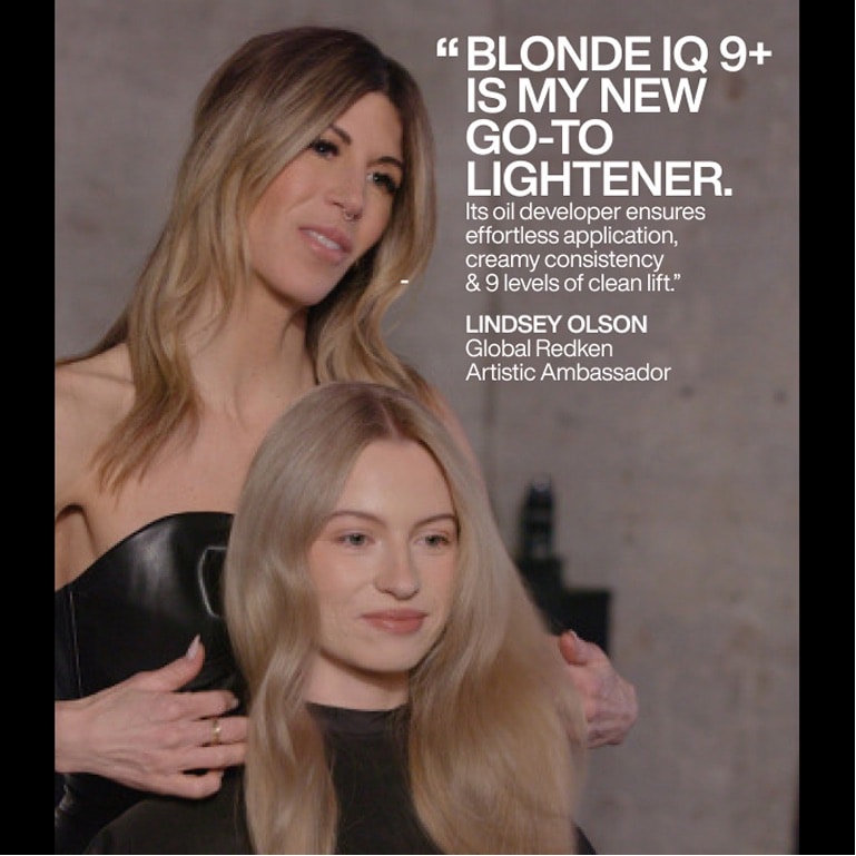 BLONDE IQ™ 9+ Calibrated Anti-Brass Lightener
