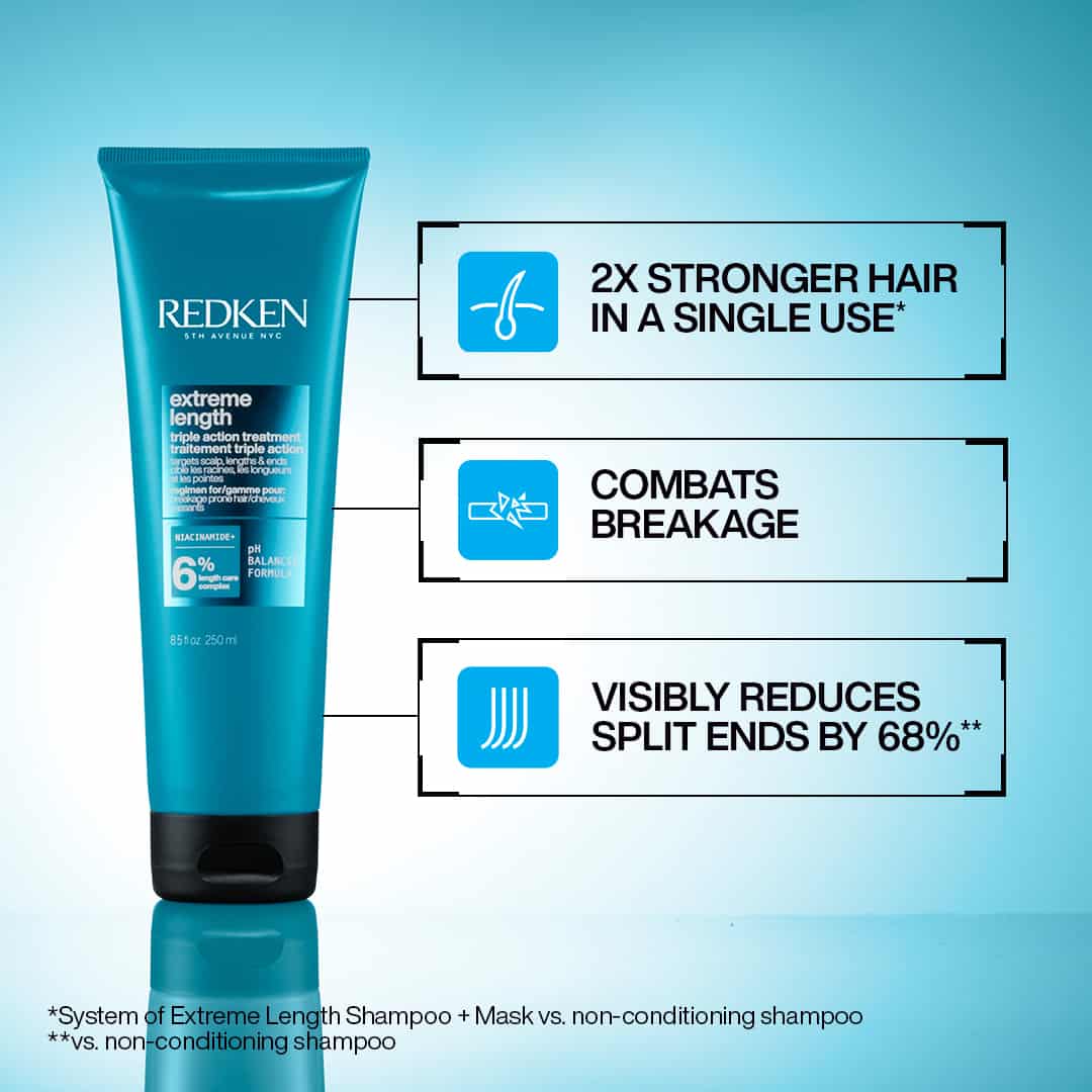 Extreme Length Triple Action Treatment for Stronger Hair
