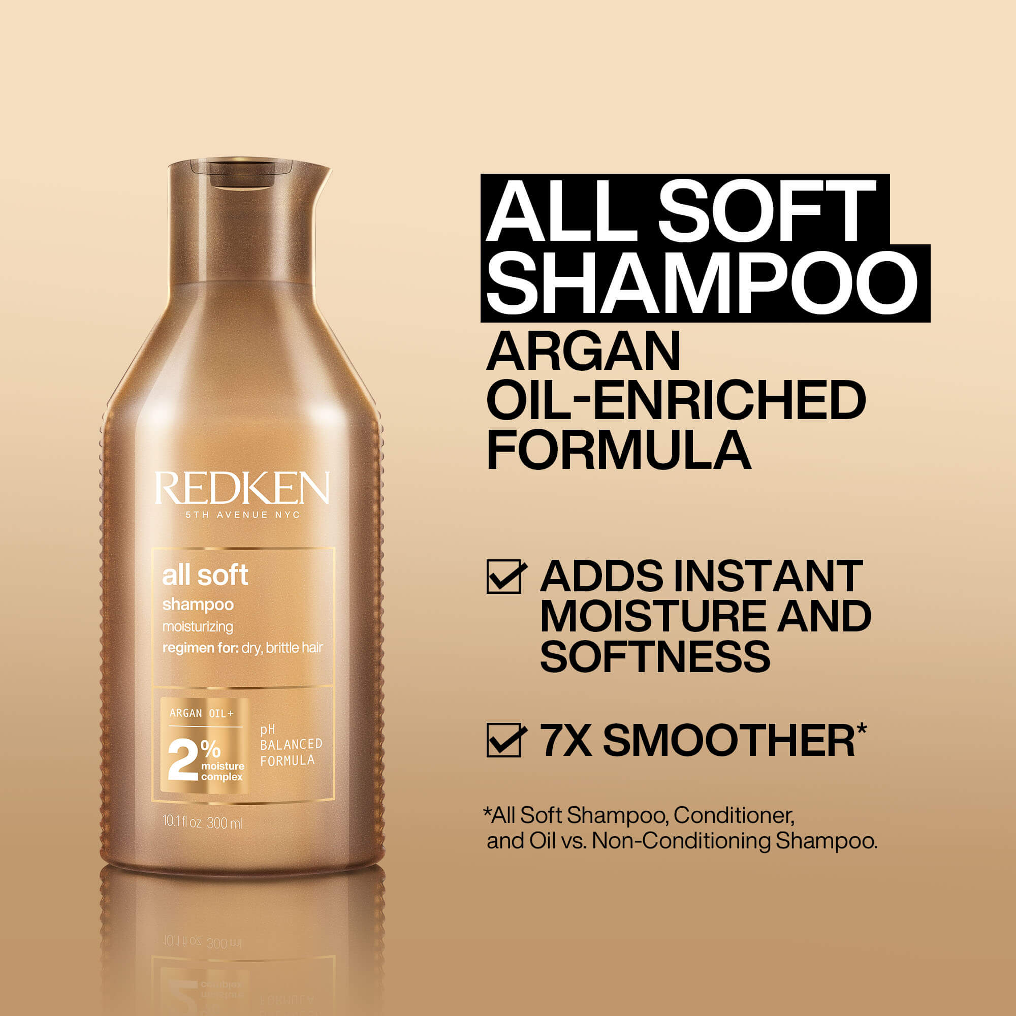 All Soft Moisturizing Shampoo for Dry, Brittle Hair