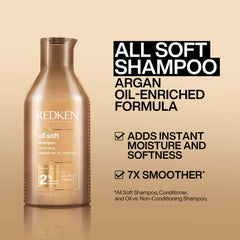 All Soft Moisturizing Shampoo for Dry, Brittle Hair