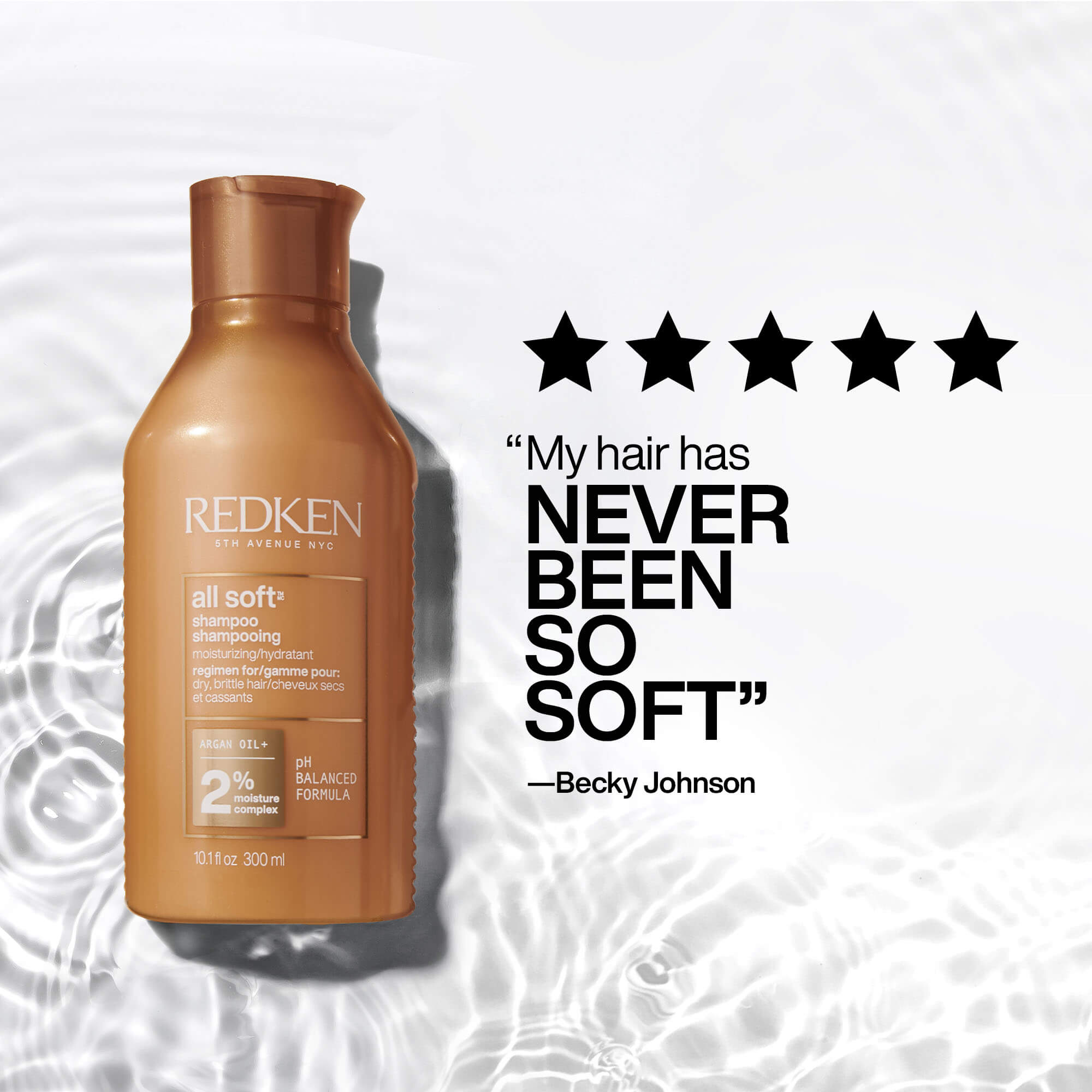 All Soft Moisturizing Shampoo for Dry, Brittle Hair