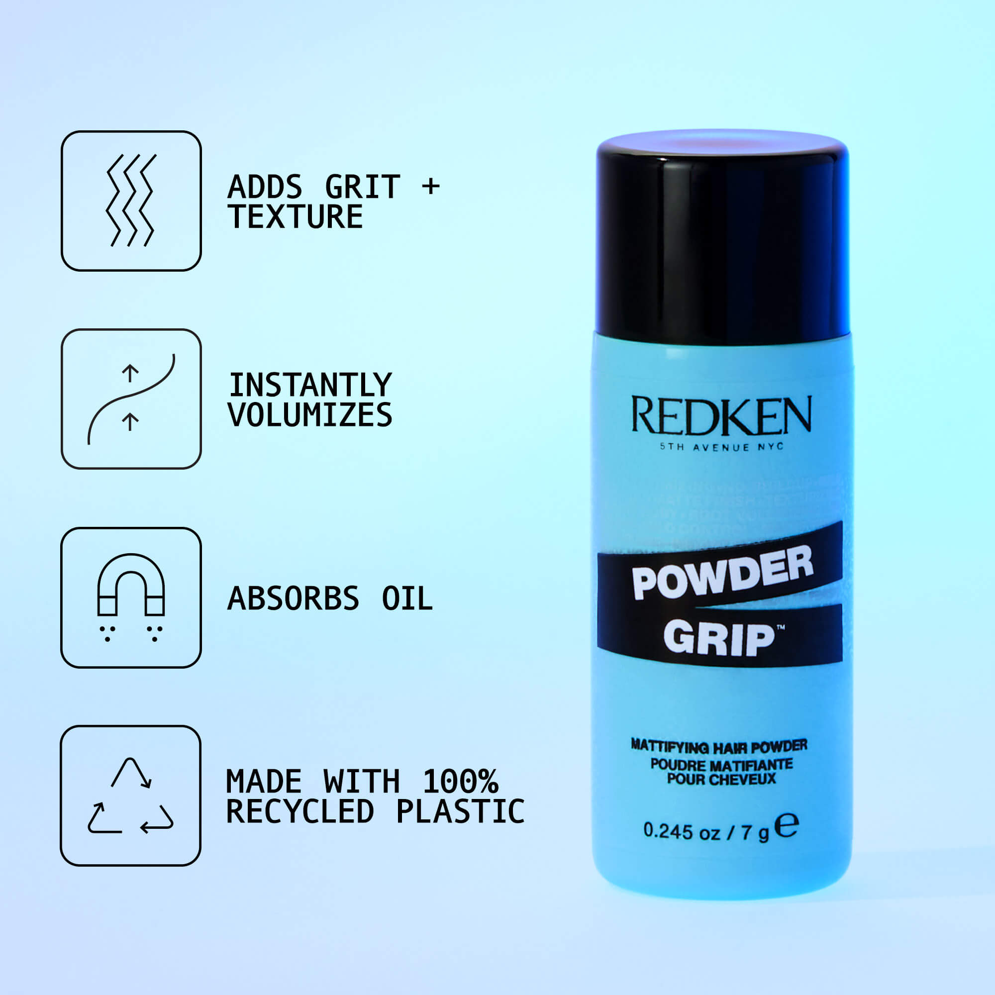 Powder Grip: Root volumizing &amp; texturizing hair powder