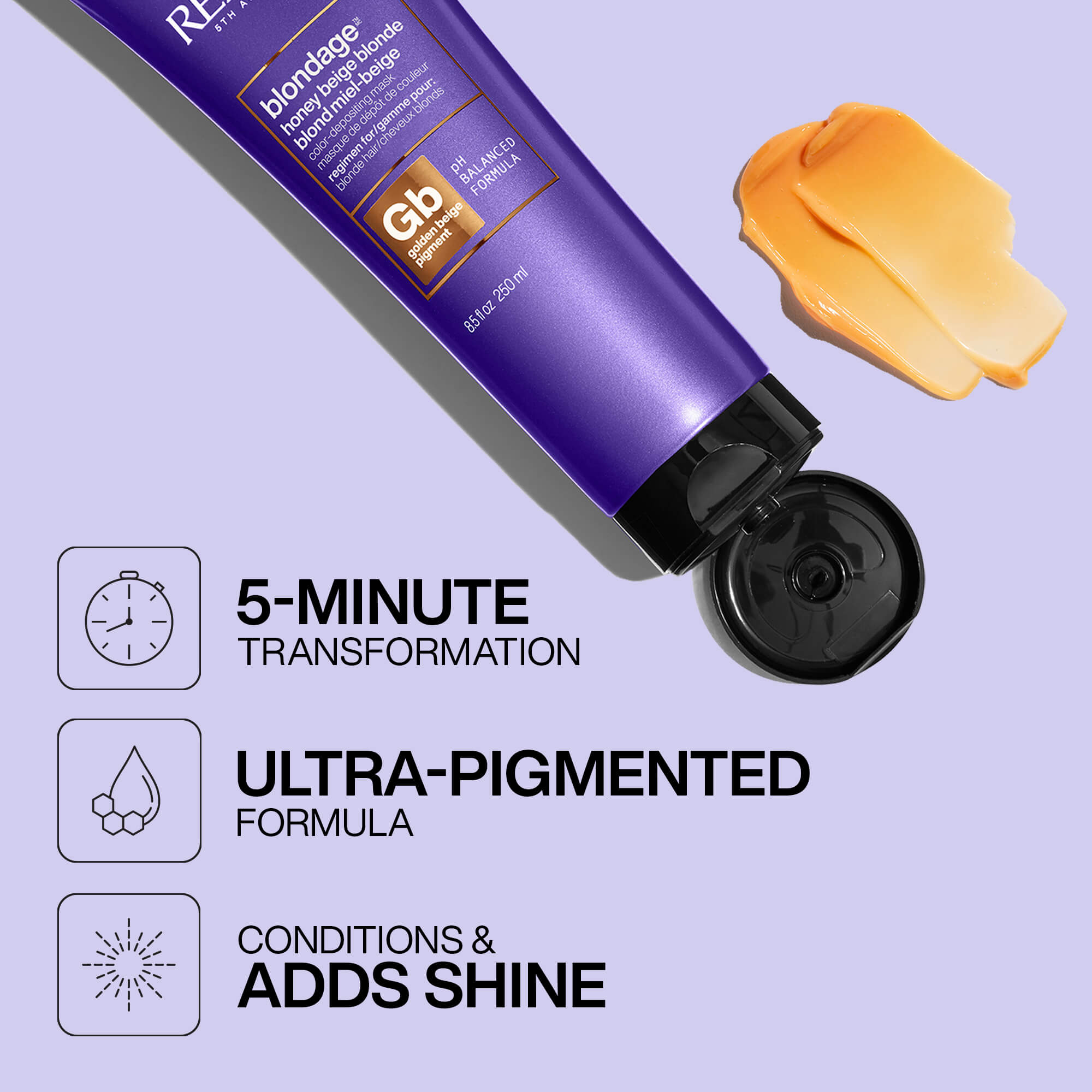 Color Extend Blondage Color Depositing Mask For Honey Beige Blonde Hair Color