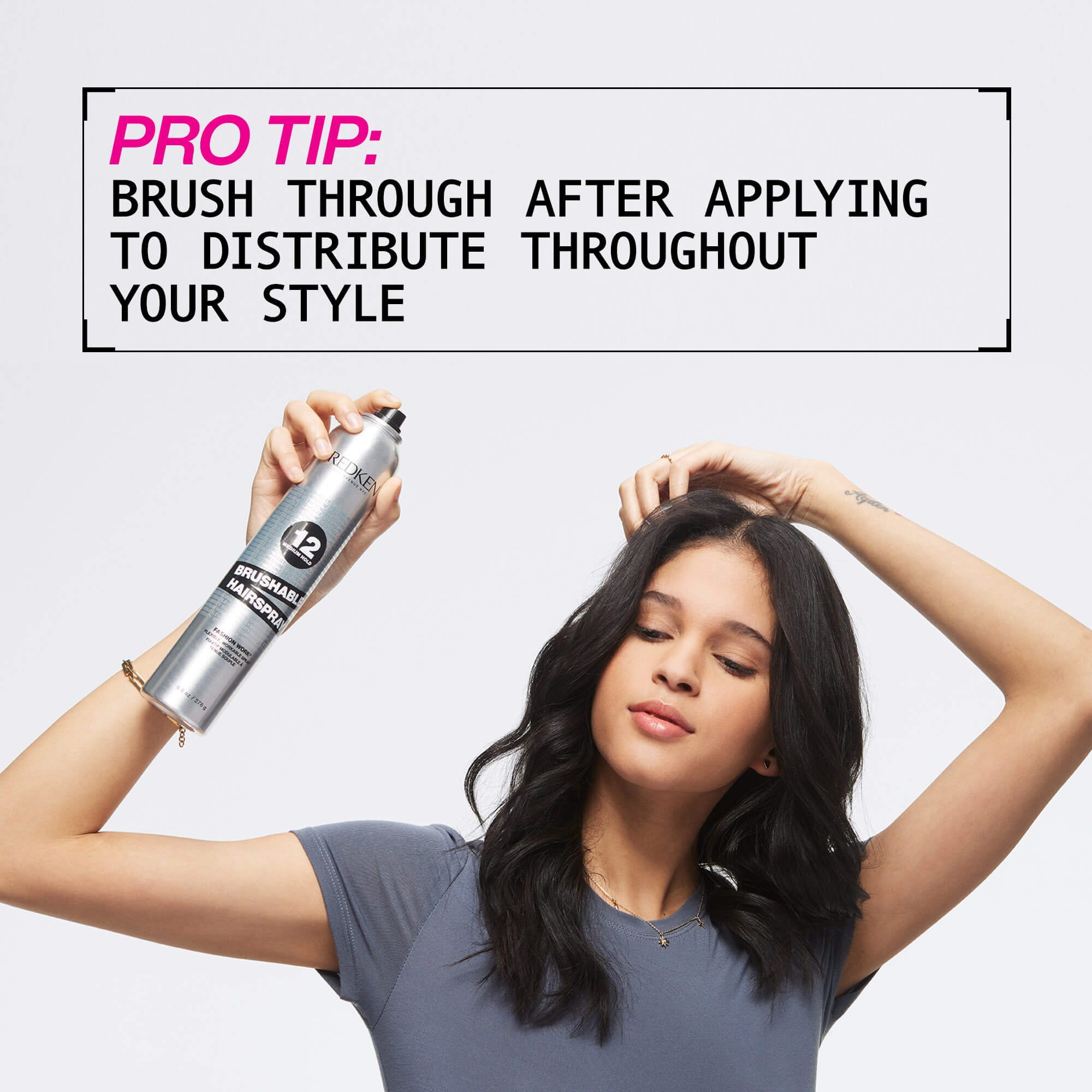 BRUSHABLE HAIRSPRAY
