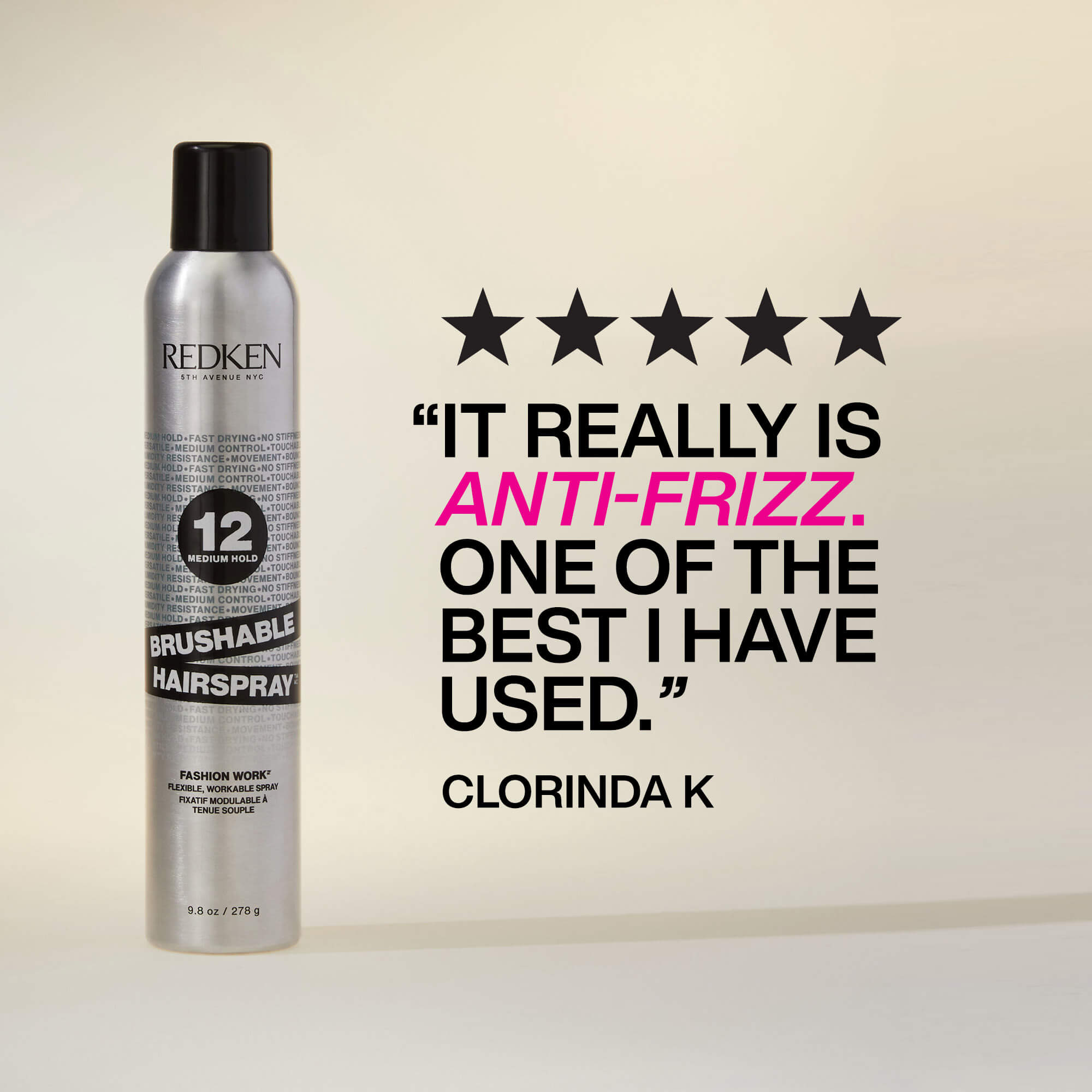 BRUSHABLE HAIRSPRAY