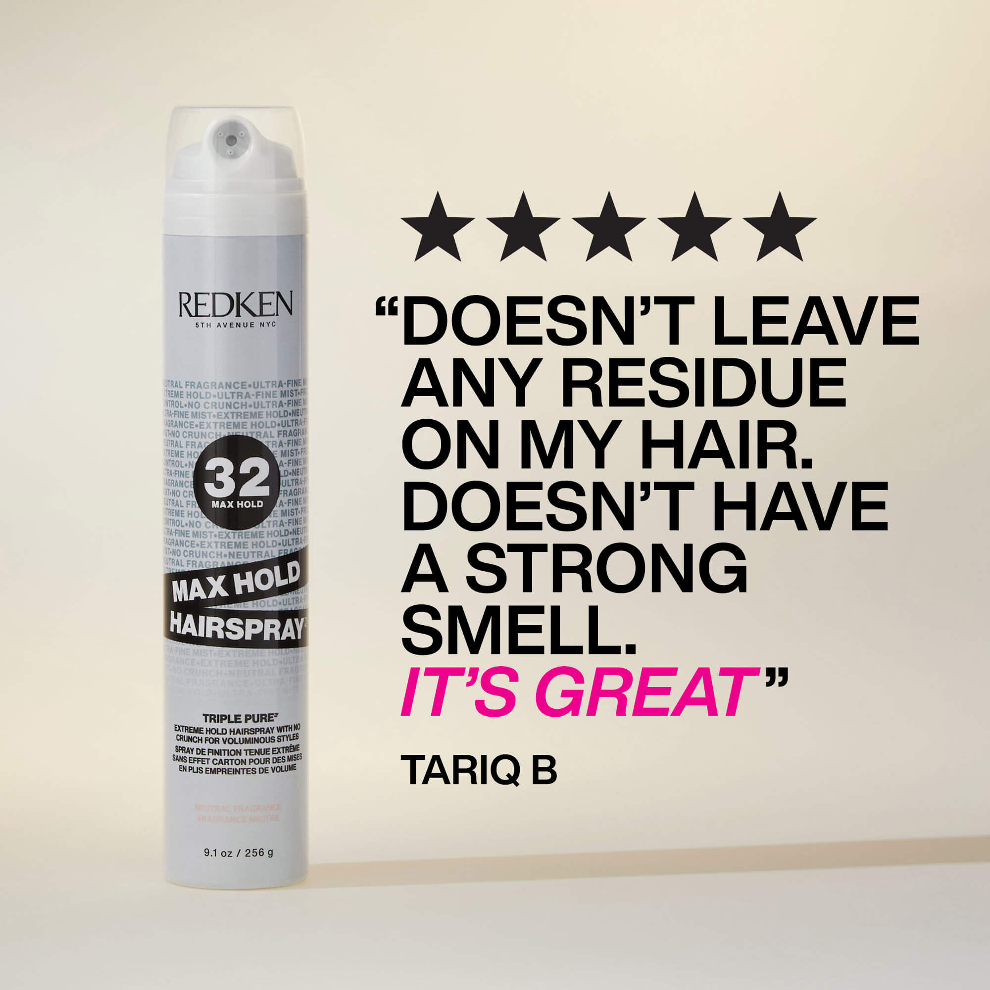 Max Hold Hairspray Neutral Fragrance