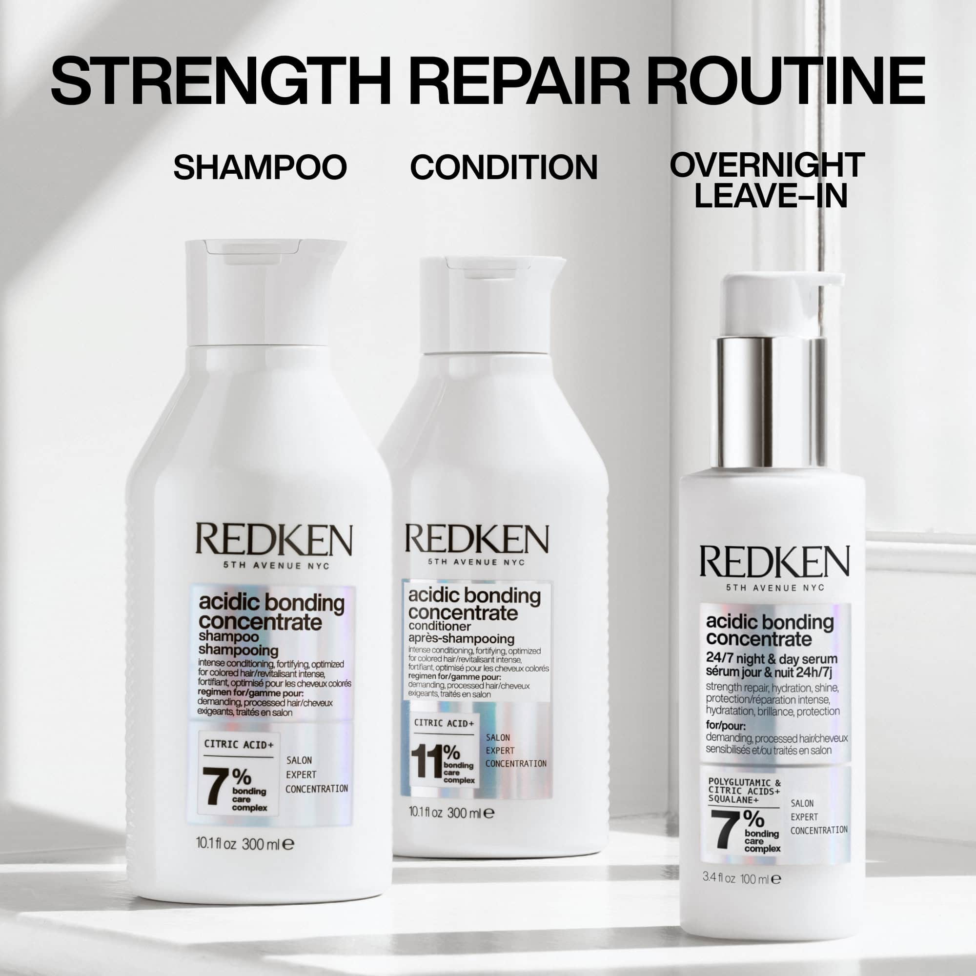 Acidic Bonding Concentrate 24/7 Night &amp; Day Bond Repair Serum