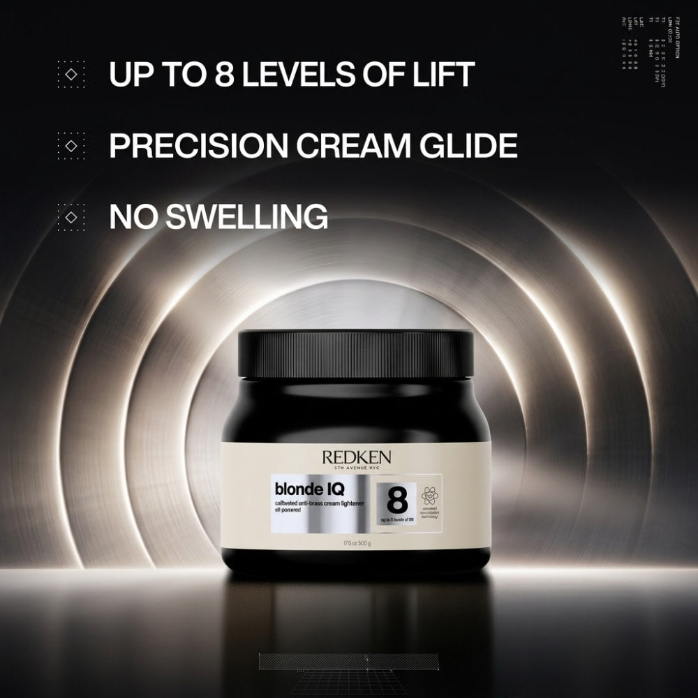 BLONDE IQ™ 8 Calibrated Anti-Brass Cream Lightener
