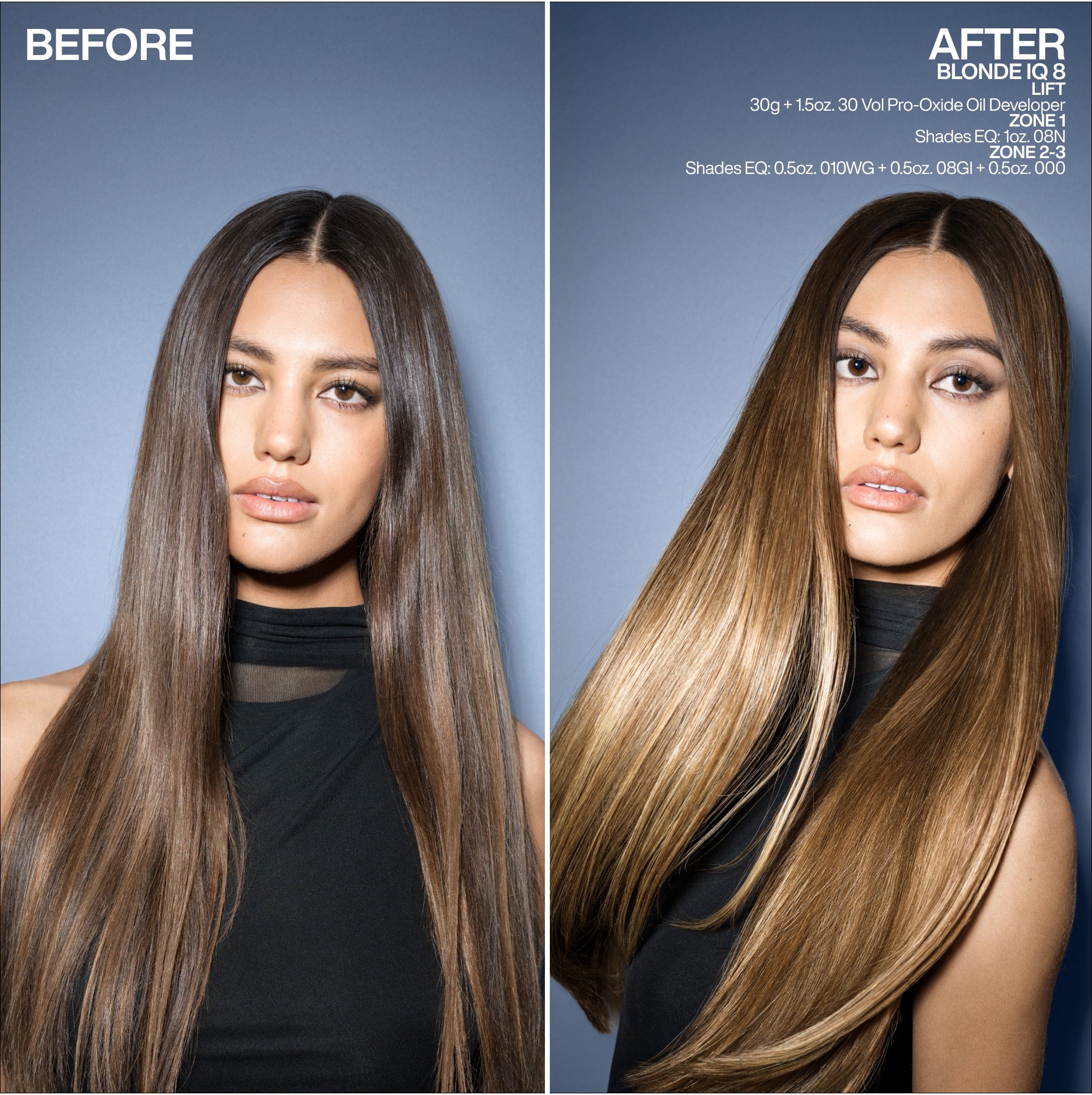 BLONDE IQ™ 8 Calibrated Anti-Brass Cream Lightener