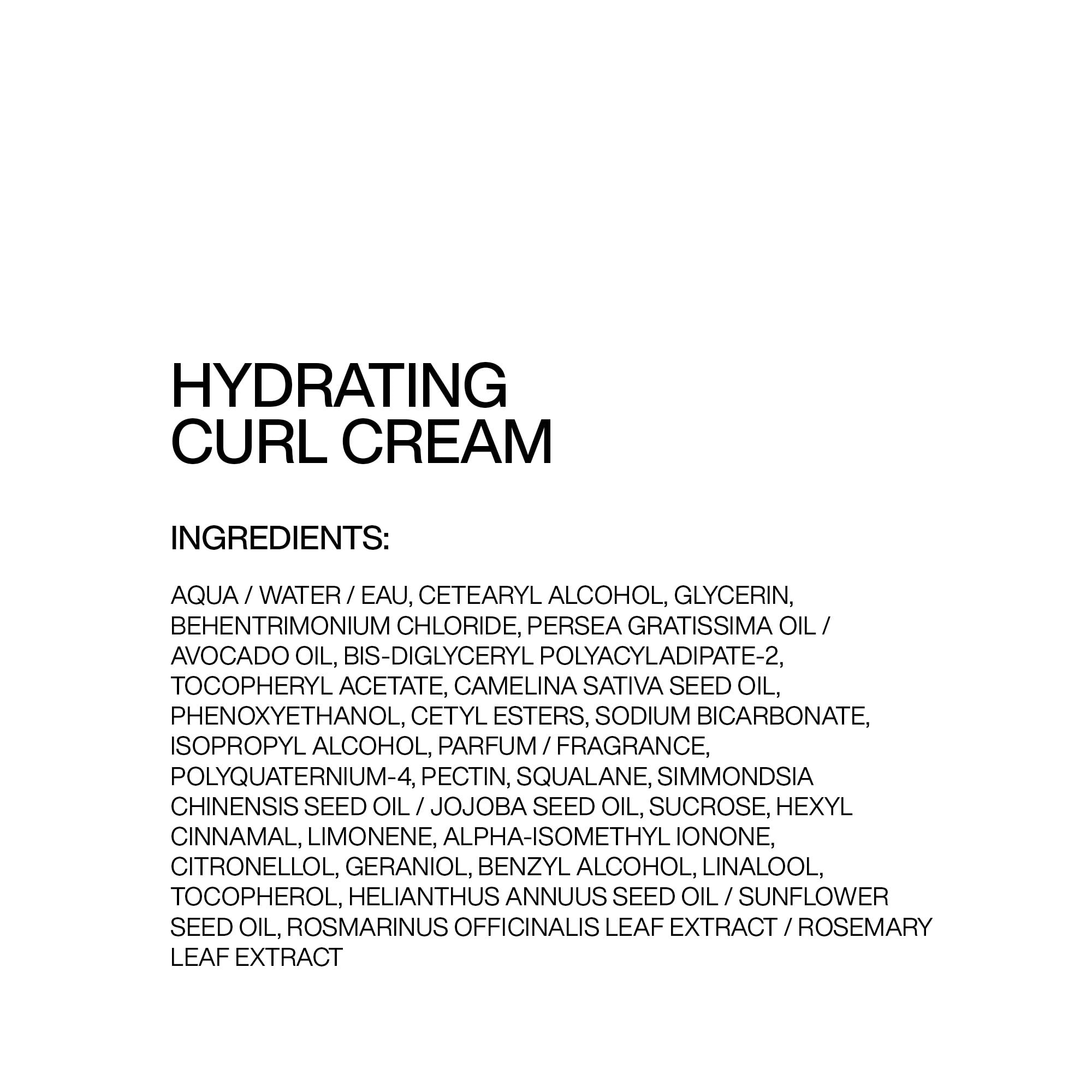 Hydrating Curl Cream
