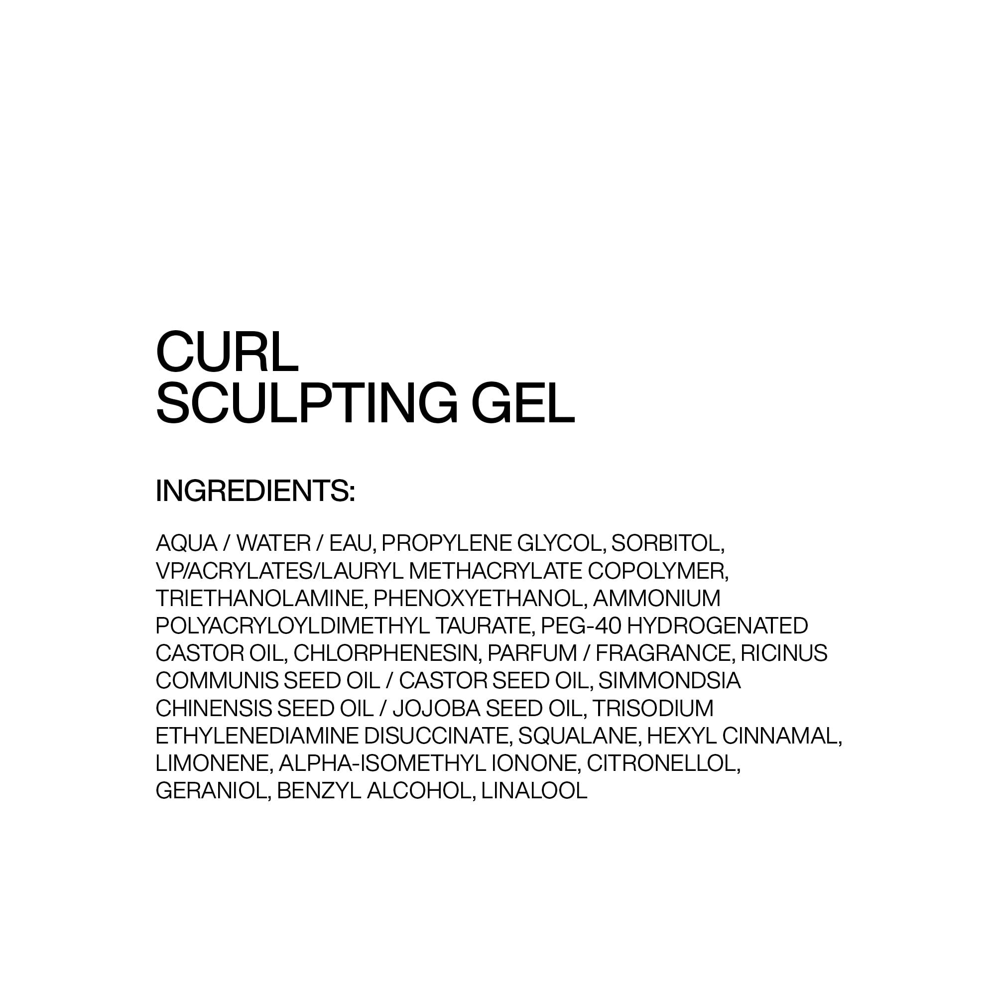 Sculpting Curl Gel