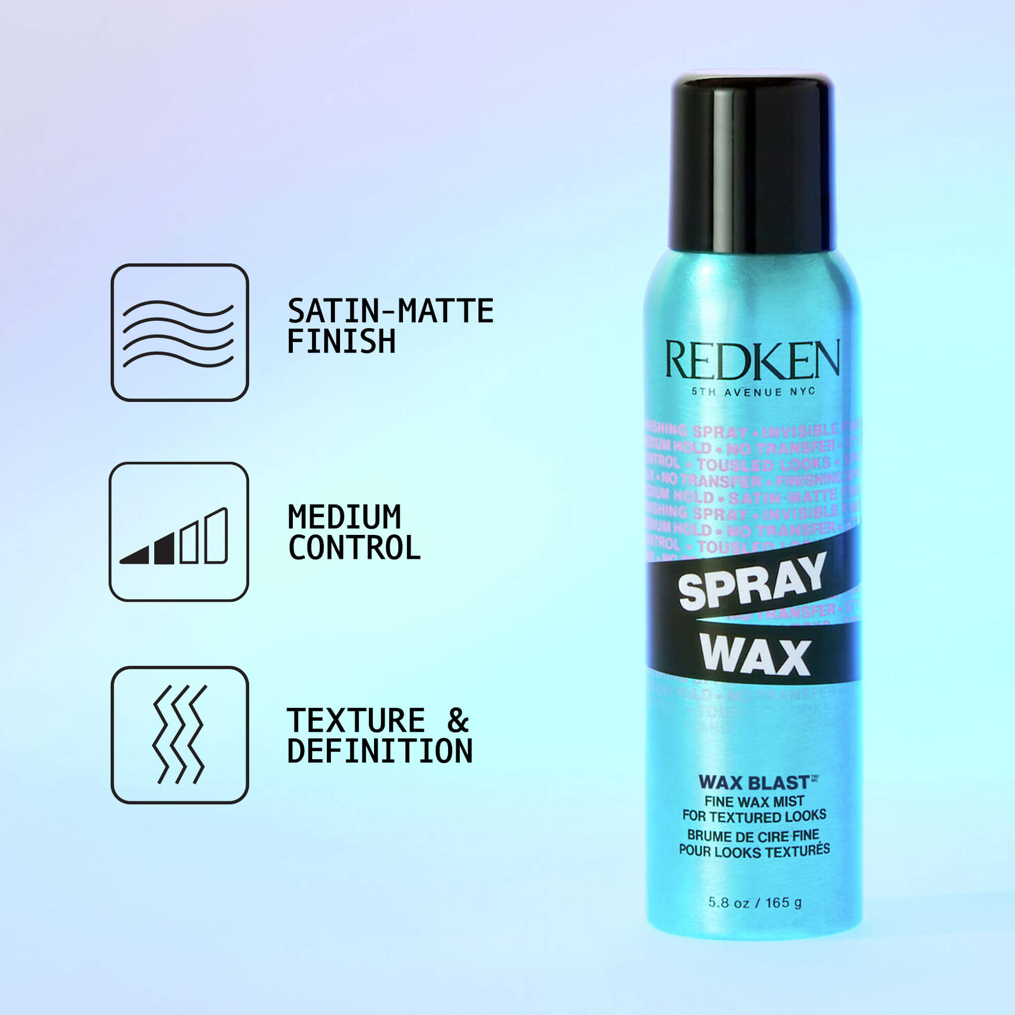 SPRAY WAX INVISIBLE FINE WAX TEXTURE SPRAY